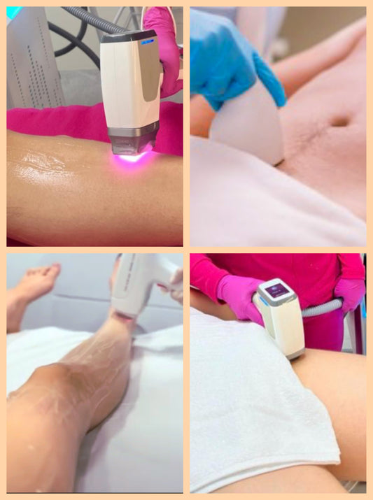 "COMBO DIAMANTE" para hombre y mujer - Depilación láser en zonas de: Bikini brasilero + piernas completas