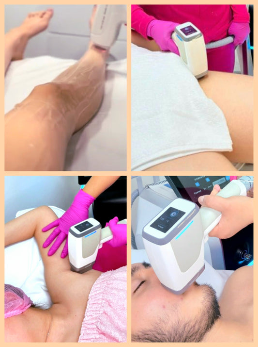 "COMBO ESTRELLA" para hombre y mujer - Depilación láser en zonas de: Piernas completas + bikini brasilero + axilas + bigote