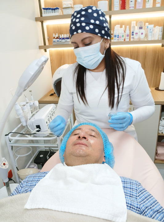 Tratamiento facial despigmentante / Post inflamatorio de 5 sesiones